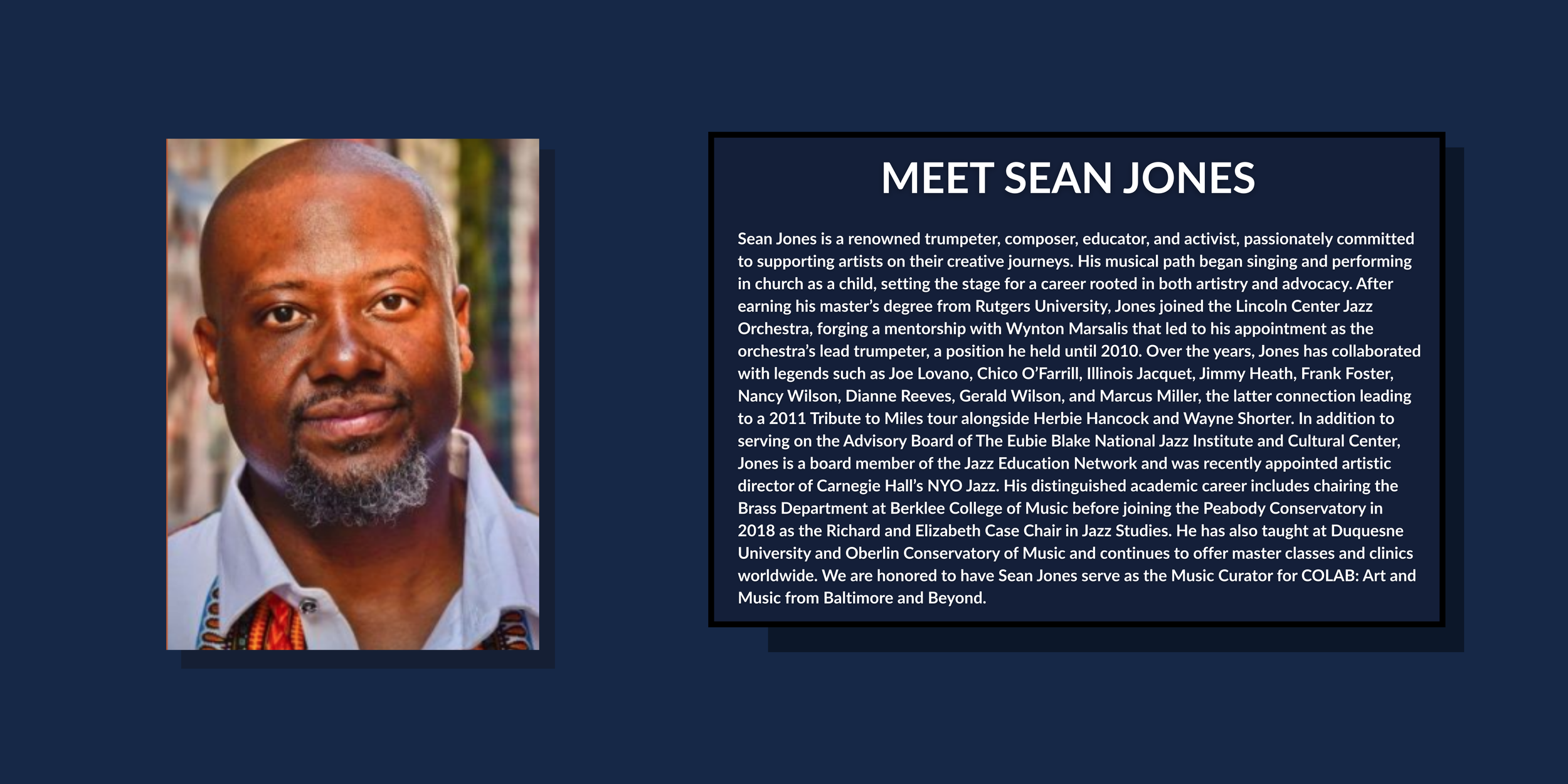 COLAB — Eubie Blake Cultural Center